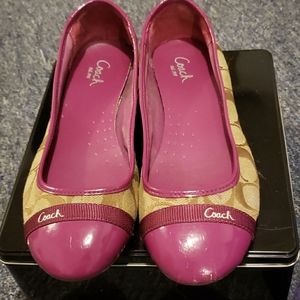 Coach Cecile Ballet Flats Signature C